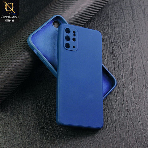 Samsung Galaxy S20 Plus Cover - Blue - ONation Silica Gel Series - HQ Liquid Silicone Elegant Colors Camera Protection Soft Case