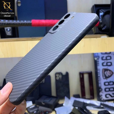 iPhone 14 Pro Cover - Deep Purple - K-Doo Carbon Fiber Ultra Thin Protective Case