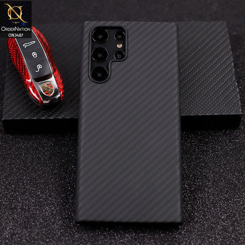 Samsung Galaxy S22 Plus 5G Cover - Black - K-Doo Carbon Fiber Ultra Thin Protective Case