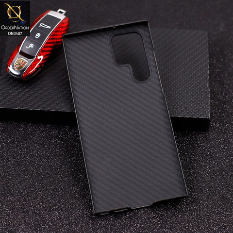 Samsung Galaxy S22 Plus 5G Cover - Black - K-Doo Carbon Fiber Ultra Thin Protective Case