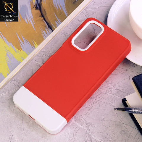 Xiaomi Redmi Note 11 Cover - Design6 - Trendy Double Tone Candy Colour Soft Silicon Protective Case