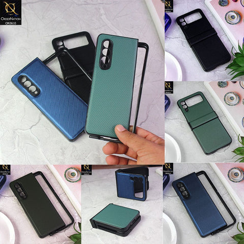 Samsung Galaxy Z Flip 3 5G Cover - Green - All New 4D Design Shockproof Round Borders Protective Case