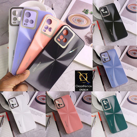 iPhone 12 Pro Max Cover - Purple -  Radiant Diamond Ray Reflective Aluminum Furnish Soft Borders Cases