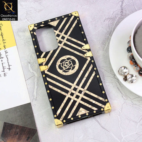 Samsung Galaxy A23 5G Cover - Design 1 - 3D illusion Gold  Soft Trunk Case ( Without Ring Holder )