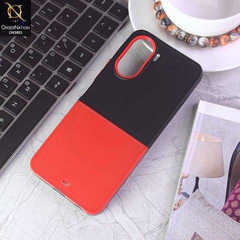 Vivo Y02s Cover - Design 1 - New Hybrid Style Dual Pc + Tpu Protective Case