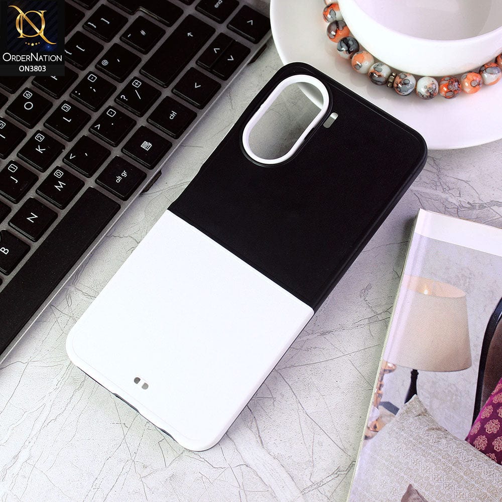 Vivo Y02s Cover - Design 4 - New Hybrid Style Dual Pc + Tpu Protective Case