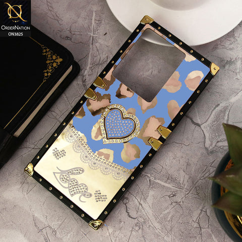 Infinix Hot 40 Cover - Design4 -Heart Bling Diamond Glitter Soft TPU Trunk Case With Ring Holder