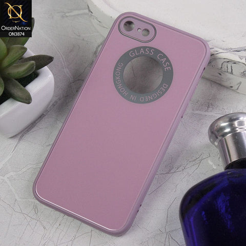 iPhone SE 2020  Cover - Design 8  - New Shine Soft Borders Camera Bumper Protection Glossy Logo Hole Case