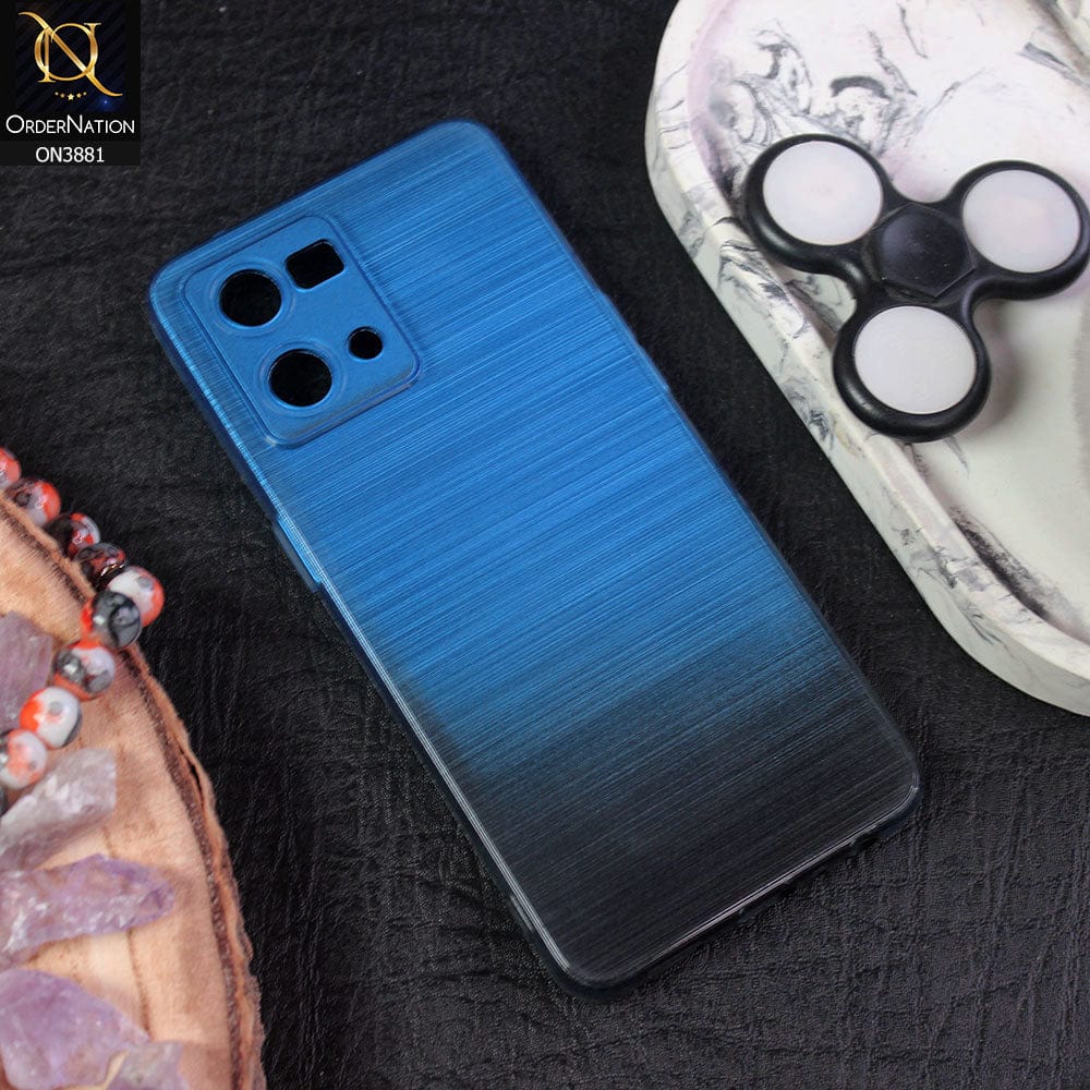 Oppo F21 Pro 4G Cover - Design 3 - All New Stylish Dual Color Soft Silicone Protective Case