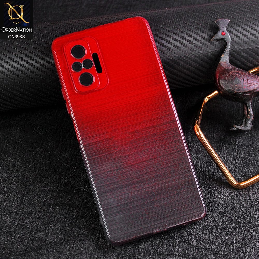 Xiaomi Mi Note 10 Cover - Design 4 - New Rainbow Style Soft Silicone Borders Clear Back Case With Electroplating Camera Ring