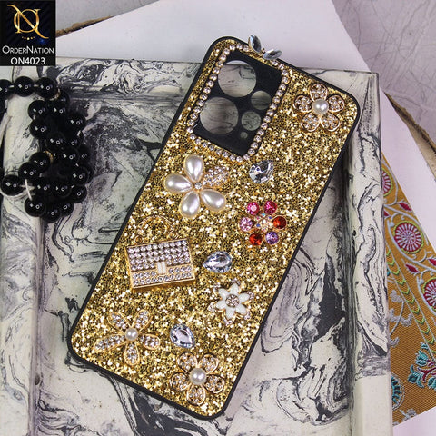 Compatible con Redmi Note 12 4G Case Glitter a prueba de golpes, Xiaomi  Redmi Note 12 4G Funda de teléfono Bling Bling Bling TPU y PC Silicona