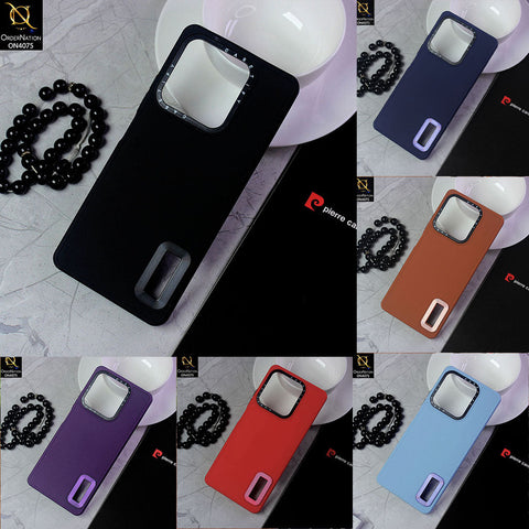 Samsung Galaxy S20 FE Cover - Black - New Soft Silicon Fashion Case With Fancy Camera Ring & Logo Hole