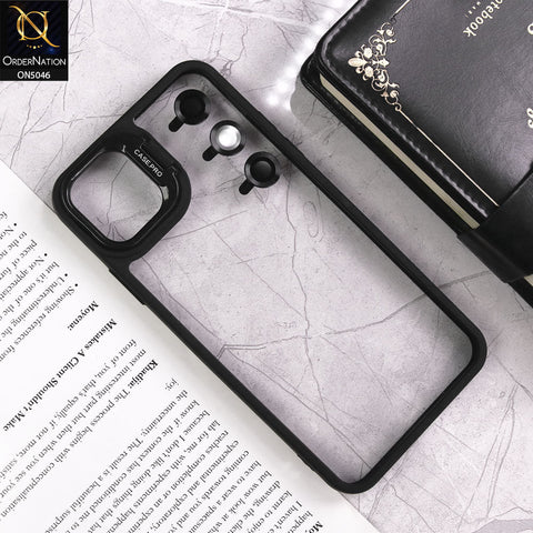 iPhone 11 Pro Max Cover - Black - Trendy Case Pro Classic Camera Stand Soft Case With Camera Ring Protectors