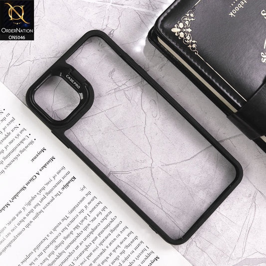 iPhone XS Max Cover - Black - Trendy Case Pro Classic Camera Stand Soft Case