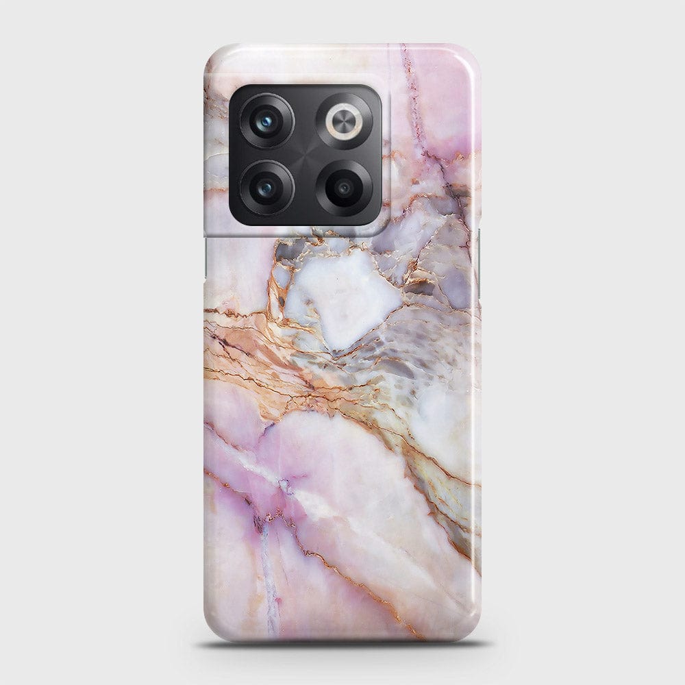 OnePlus 10T Cover - Violet Sky Marble Trendy Printed Hard Case with Life Time Colors Guarantee