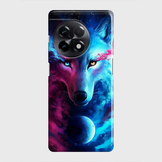 OnePlus 11R Cover - Infinity Wolf Trendy Printed Hard Case with Life Time Colors Guarantee