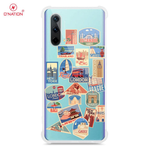 OnePlus Nord CE 5G Cover - Personalised Boarding Pass Ticket Series - 5 Designs - Clear Phone Case - Soft Silicon Borders