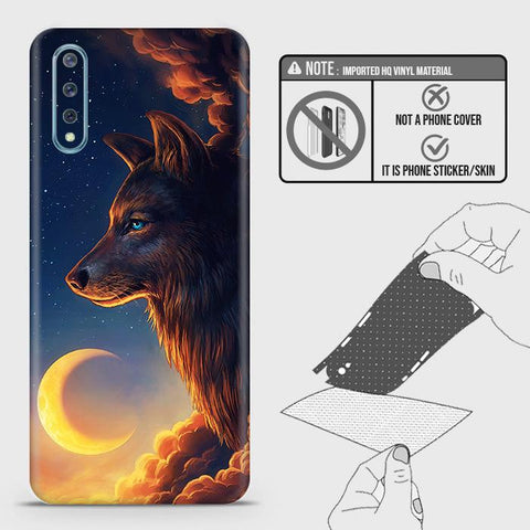 Vivo S1 Back Skin - Design 5 - Mighty Wolf Skin Wrap Back Sticker