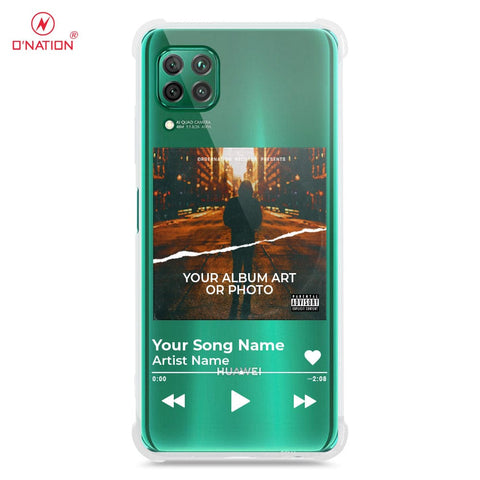 Huawei P40 Lite Cover - Personalised Album Art Series - 4 Designs - Clear Phone Case - Soft Silicon Borders