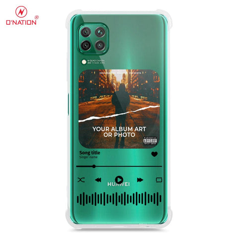 Huawei P40 Lite Cover - Personalised Album Art Series - 4 Designs - Clear Phone Case - Soft Silicon Borders