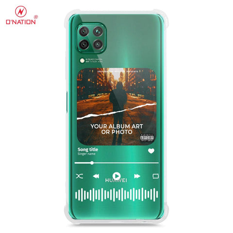 Huawei P40 Lite Cover - Personalised Album Art Series - 4 Designs - Clear Phone Case - Soft Silicon Borders