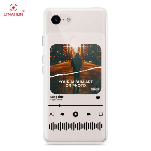 Google Pixel 3 Cover - Personalised Album Art Series - 4 Designs - Clear Phone Case - Soft Silicon Borders