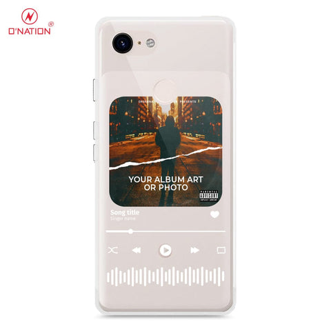 Google Pixel 3 Cover - Personalised Album Art Series - 4 Designs - Clear Phone Case - Soft Silicon Borders