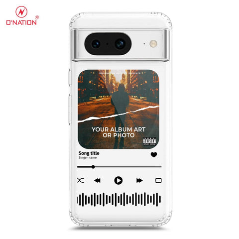 Google Pixel 8 Cover - Personalised Album Art Series - 4 Designs - Clear Phone Case - Soft Silicon Borders