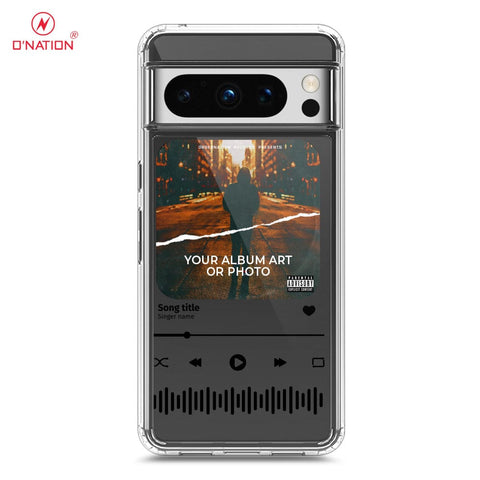 Google Pixel 8 Pro Cover - Personalised Album Art Series - 4 Designs - Clear Phone Case - Soft Silicon Borders