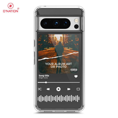 Google Pixel 8 Pro Cover - Personalised Album Art Series - 4 Designs - Clear Phone Case - Soft Silicon Borders