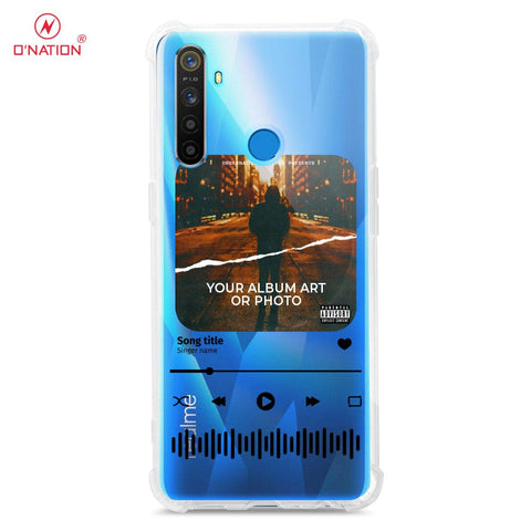 Realme 5 Cover - Personalised Album Art Series - 4 Designs - Clear Phone Case - Soft Silicon Borders