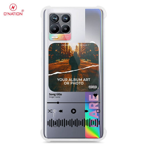 Realme 8 Cover - Personalised Album Art Series - 4 Designs - Clear Phone Case - Soft Silicon Borders