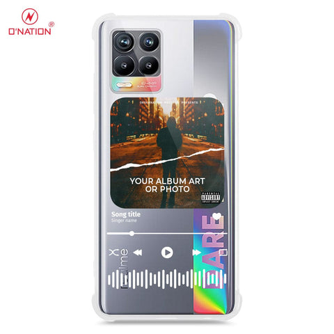 Realme 8 Cover - Personalised Album Art Series - 4 Designs - Clear Phone Case - Soft Silicon Borders