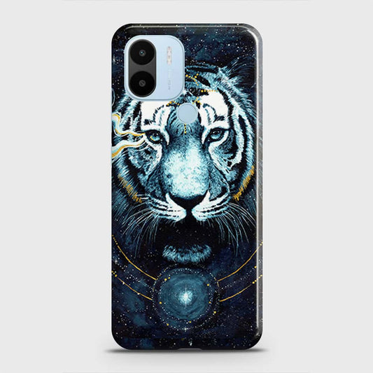 Xiaomi Poco C50 Cover - Vintage Galaxy Tiger Printed Hard Case with Life Time Colors Guarantee