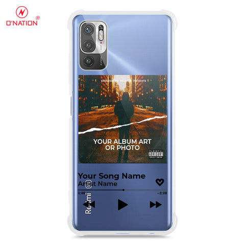 Xiaomi Redmi Note 10 5G Cover - Personalised Album Art Series - 4 Designs - Clear Phone Case - Soft Silicon Borders