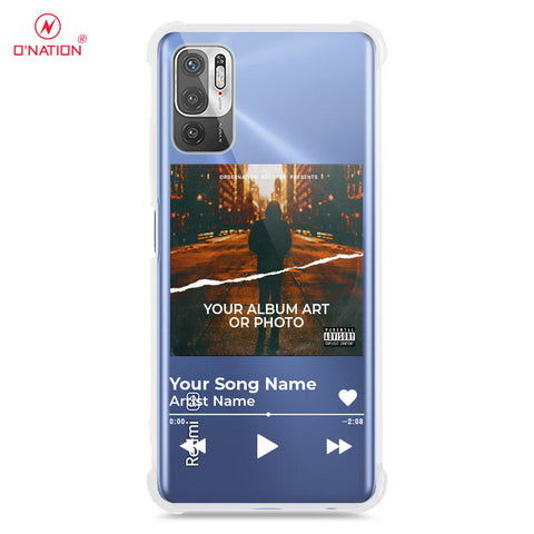 Xiaomi Redmi Note 10 5G Cover - Personalised Album Art Series - 4 Designs - Clear Phone Case - Soft Silicon Borders