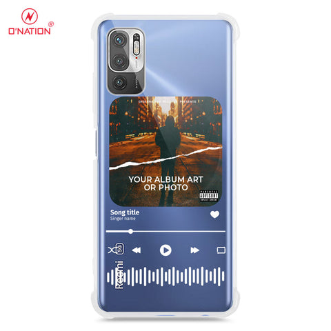 Xiaomi Redmi Note 10 5G Cover - Personalised Album Art Series - 4 Designs - Clear Phone Case - Soft Silicon Borders