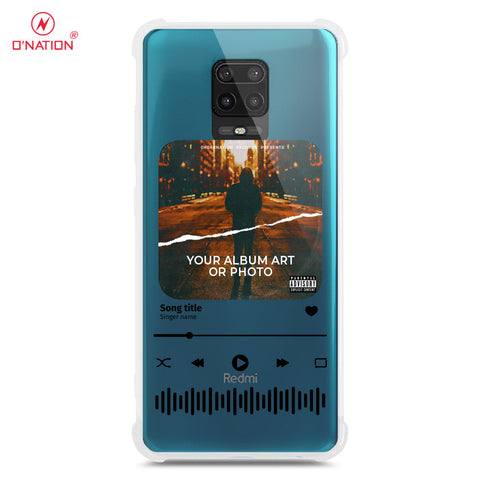 Xiaomi Redmi Note 9 Pro Cover - Personalised Album Art Series - 4 Designs - Clear Phone Case - Soft Silicon Borders