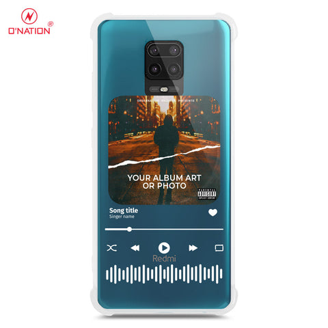 Xiaomi Redmi Note 9 Pro Cover - Personalised Album Art Series - 4 Designs - Clear Phone Case - Soft Silicon Borders