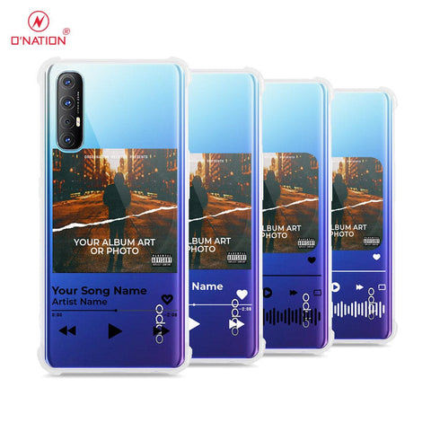 Oppo Reno 3 Pro Cover - Personalised Album Art Series - 4 Designs - Clear Phone Case - Soft Silicon Borders