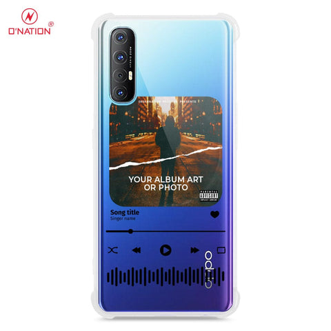 Oppo Reno 3 Pro Cover - Personalised Album Art Series - 4 Designs - Clear Phone Case - Soft Silicon Borders