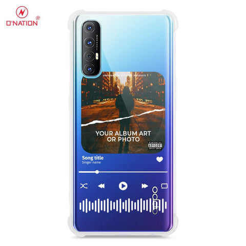 Oppo Reno 3 Pro Cover - Personalised Album Art Series - 4 Designs - Clear Phone Case - Soft Silicon Borders