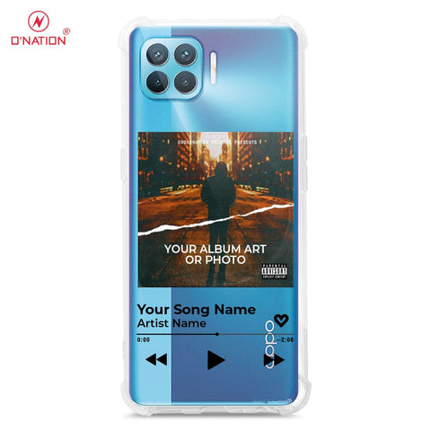 Oppo Reno 4F Cover - Personalised Album Art Series - 4 Designs - Clear Phone Case - Soft Silicon Borders