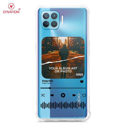 Oppo Reno 4F Cover - Personalised Album Art Series - 4 Designs - Clear Phone Case - Soft Silicon Borders