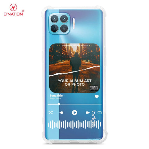 Oppo Reno 4F Cover - Personalised Album Art Series - 4 Designs - Clear Phone Case - Soft Silicon Borders