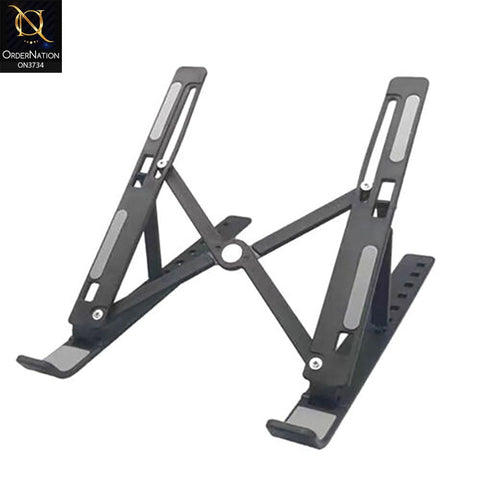 Laptop Stand Creative Folding Storage Bracket - Black