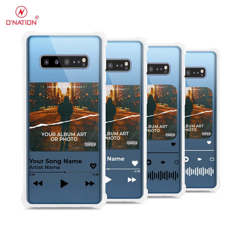 Samsung Galaxy S10 5G Cover - Personalised Album Art Series - 4 Designs - Clear Phone Case - Soft Silicon Borders