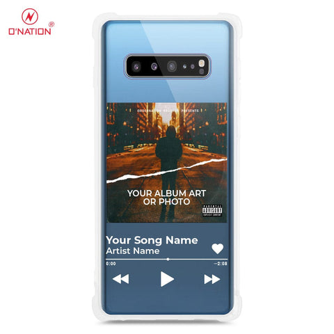 Samsung Galaxy S10 5G Cover - Personalised Album Art Series - 4 Designs - Clear Phone Case - Soft Silicon Borders