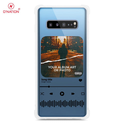 Samsung Galaxy S10 5G Cover - Personalised Album Art Series - 4 Designs - Clear Phone Case - Soft Silicon Borders