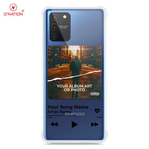 Samsung Galaxy S10 Lite Cover - Personalised Album Art Series - 4 Designs - Clear Phone Case - Soft Silicon Borders